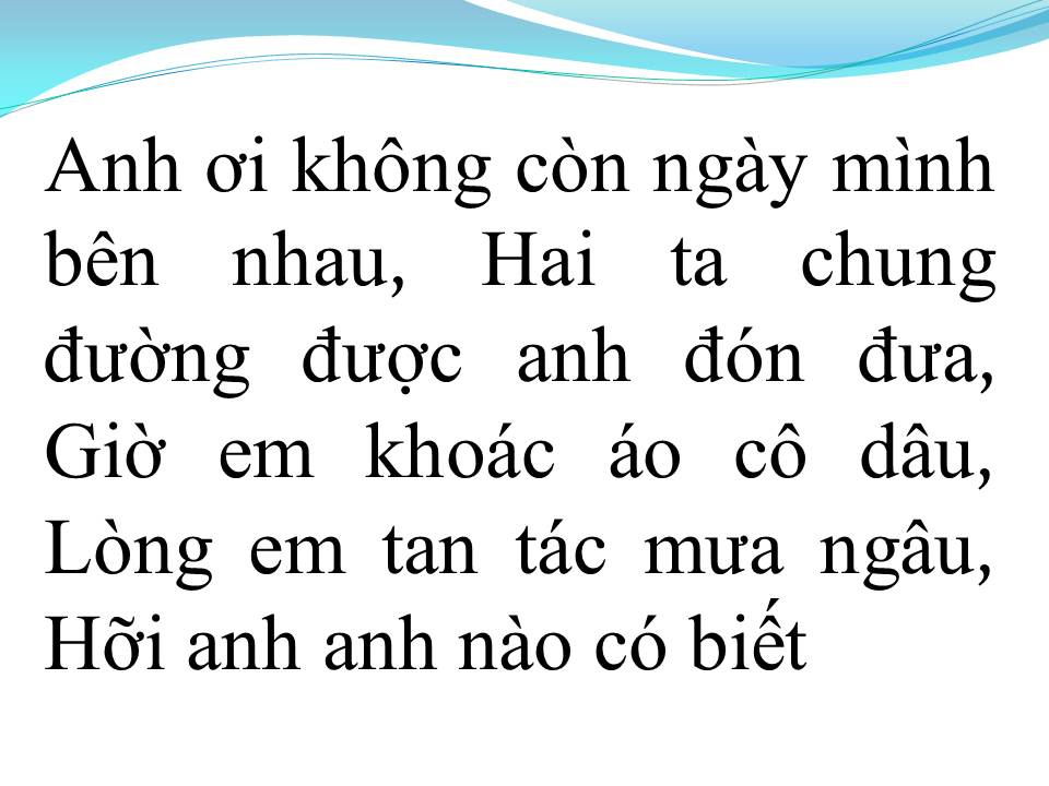 Lời bài hát DUYÊN PHẬN MÁ HỒNG