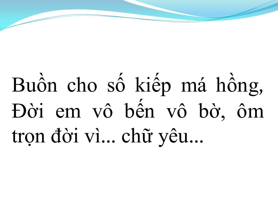 Lời bài hát DUYÊN PHẬN MÁ HỒNG