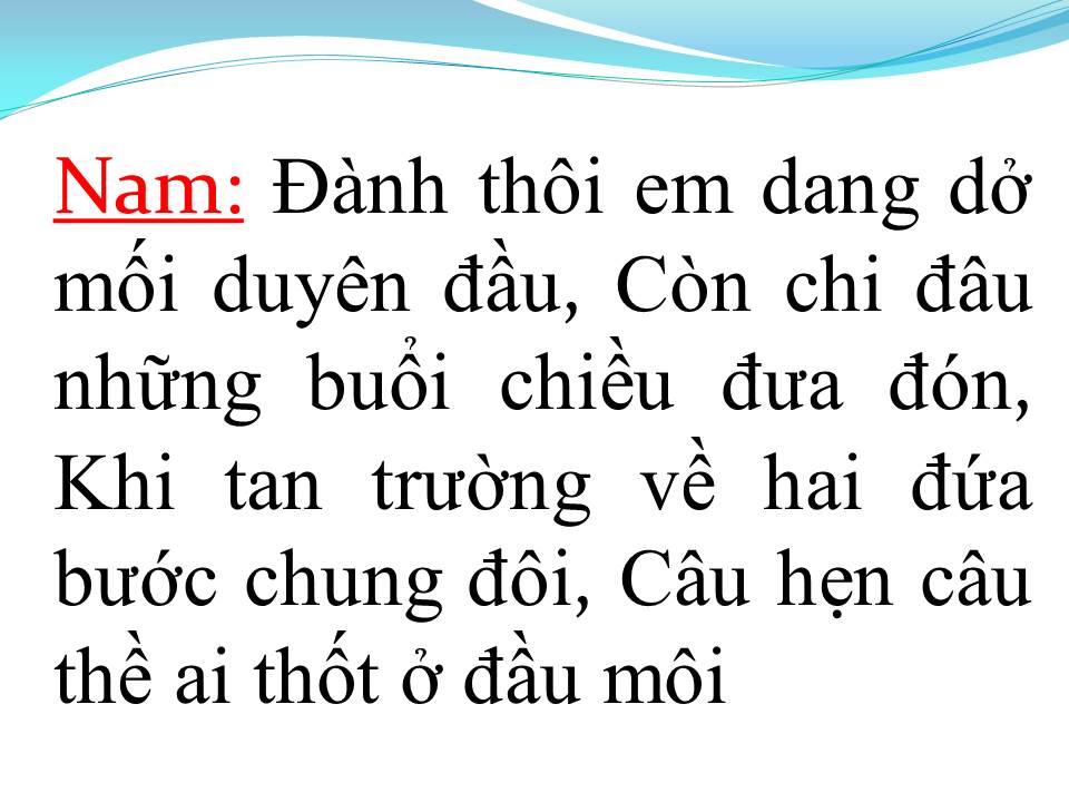 Lời bài hát PHẬN GÁI THUYỀN QUYÊN (TÂN CỔ)