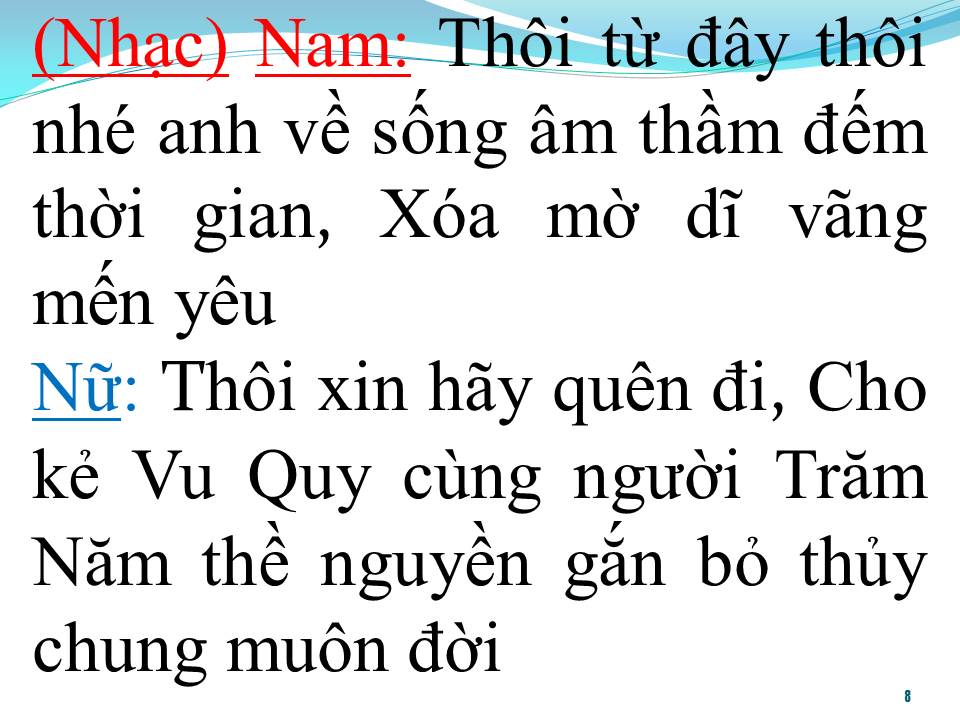 Lời bài hát PHẬN GÁI THUYỀN QUYÊN (TÂN CỔ)