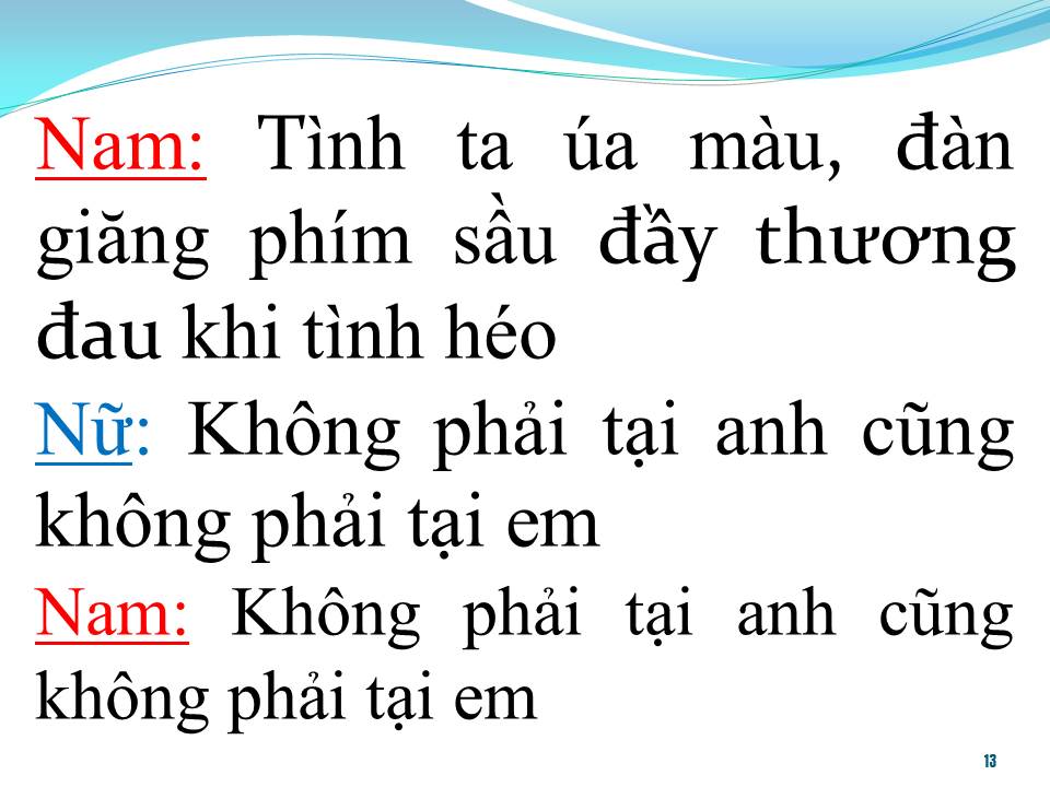 Lời bài hát PHẬN GÁI THUYỀN QUYÊN (TÂN CỔ)