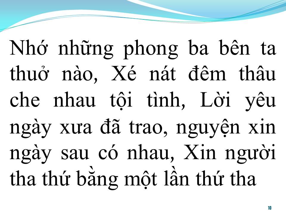 Lời bài hát THỨ THA