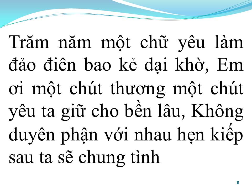 Lời bài hát THUỞ BAN ĐẦU