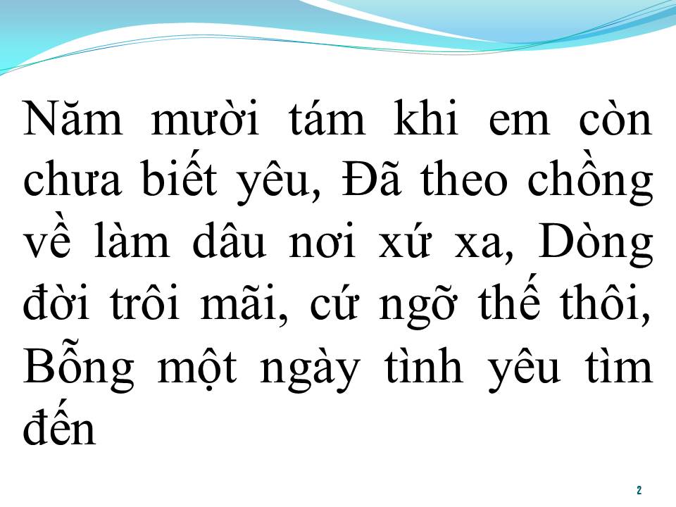 Lời bài hát MUỘN