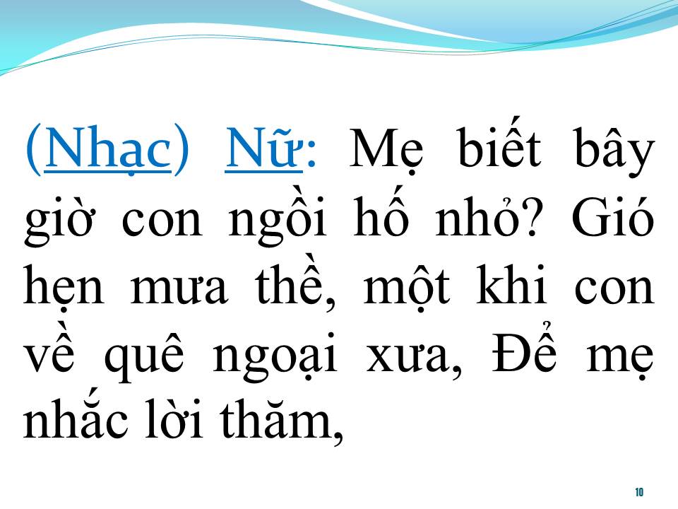 Lời bài hát SƯƠNG TRẮNG MIỀN QUÊ NGOẠI (TÂN CỔ)