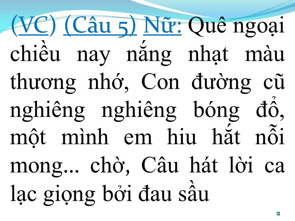 Lời bài hát SƯƠNG TRẮNG MIỀN QUÊ NGOẠI (TÂN CỔ)
