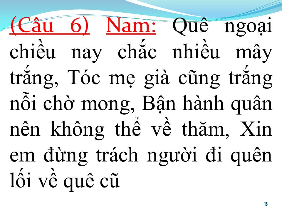 Lời bài hát SƯƠNG TRẮNG MIỀN QUÊ NGOẠI (TÂN CỔ)