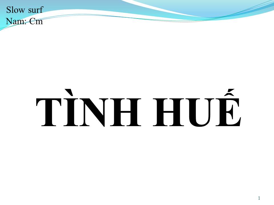 Lời bài hát TÌNH HUẾ