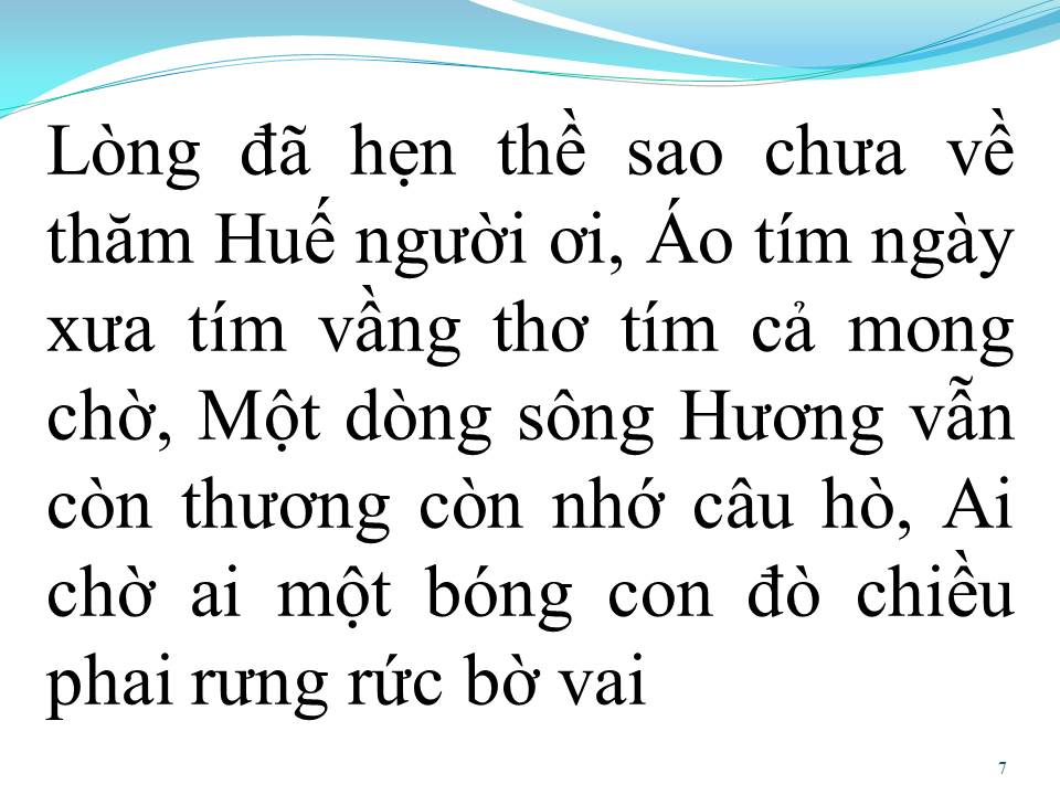 Lời bài hát TÌNH HUẾ