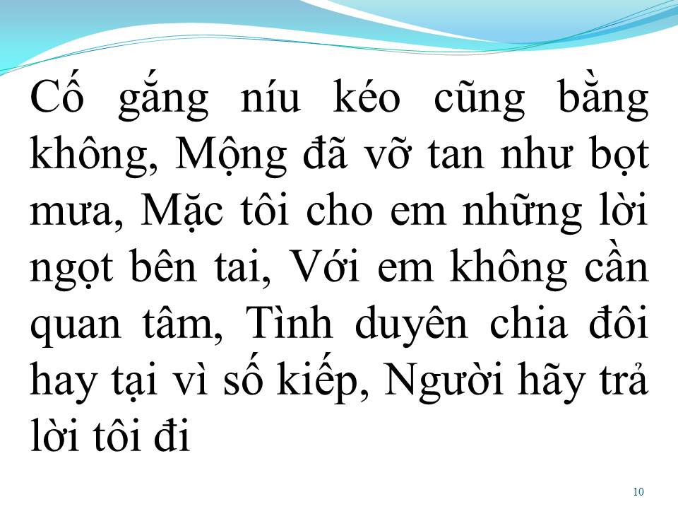 Lời bài hát PHẢI CHĂNG LÀ SỐ KIẾP