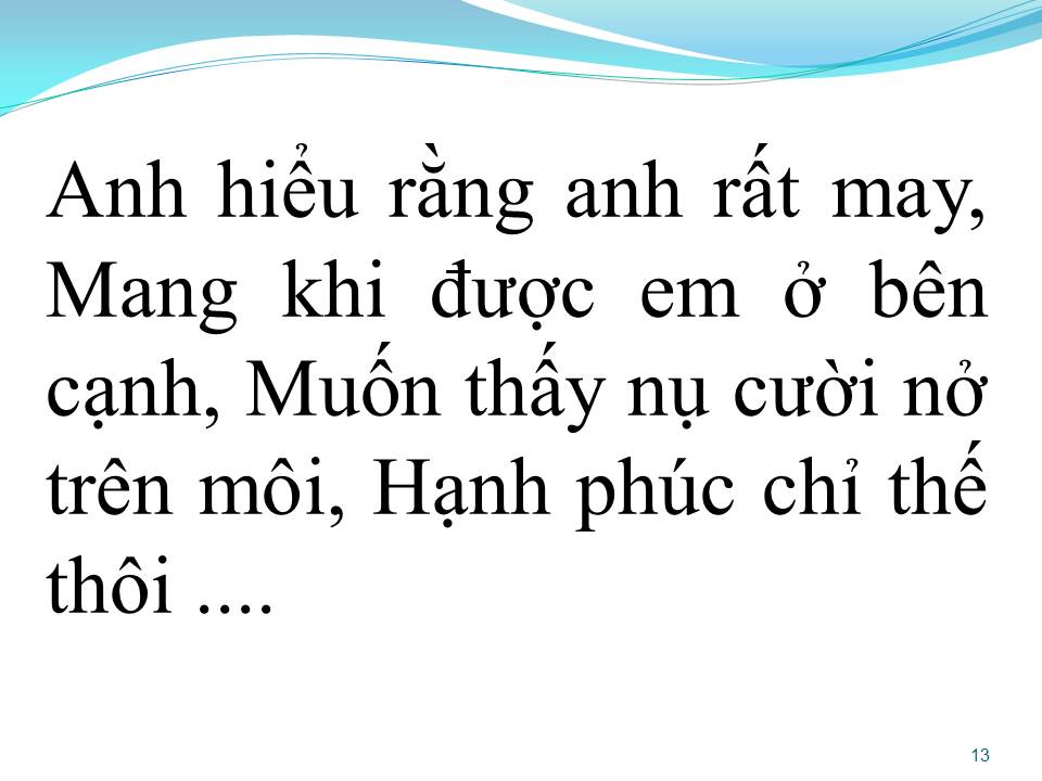 Lời bài hát VỢ TUYỆT VỜI NHẤT