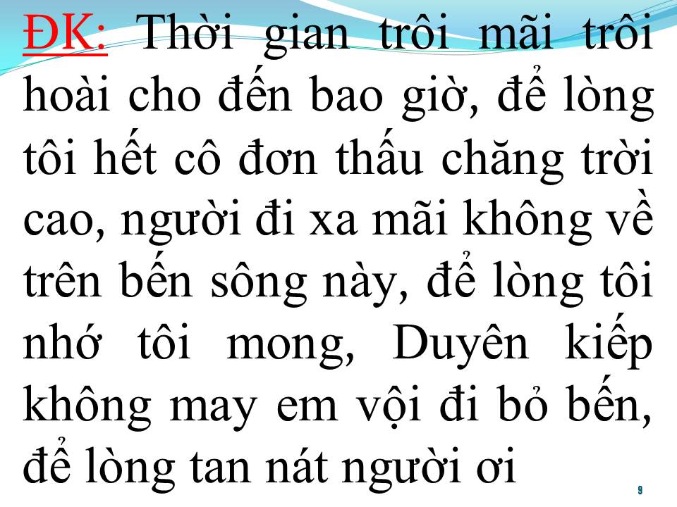 Lời bài hát CHÌM ĐÒ