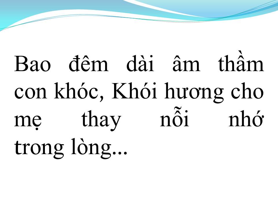 Lời bài hát MẸ ƠI CON KHÓC