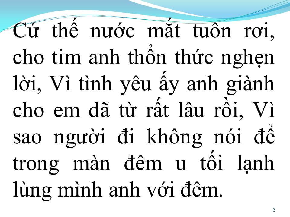 Lời bài hát HẾT RỒI