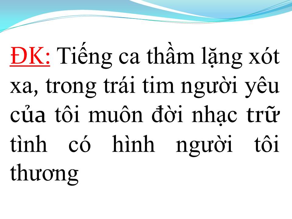 Lời bài hát TÂM SỰ CHÀNG CA SĨ