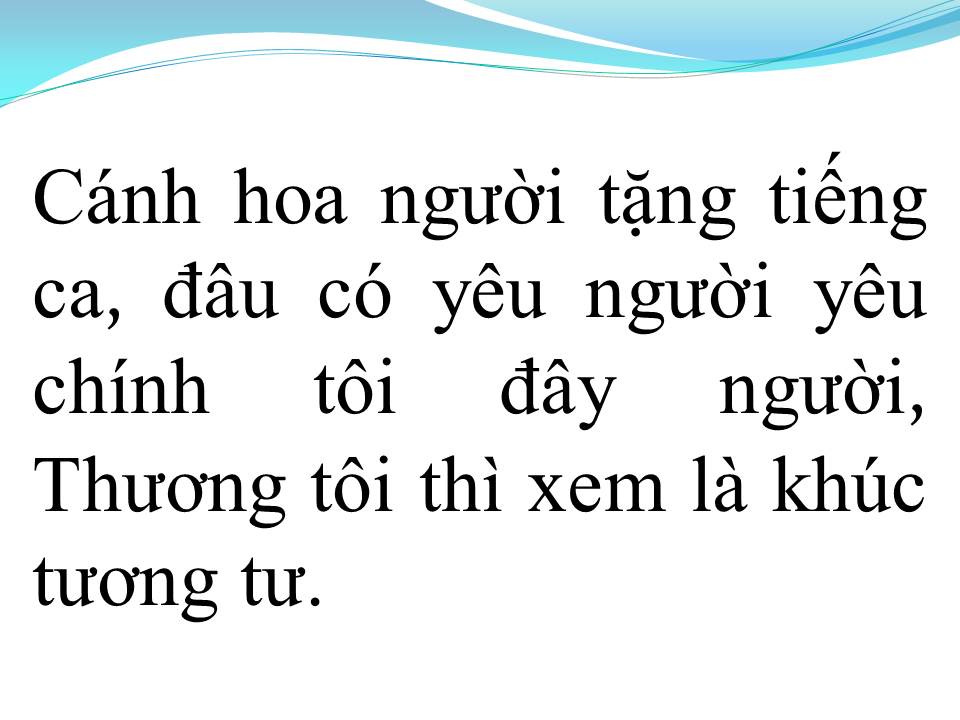 Lời bài hát TÂM SỰ CHÀNG CA SĨ