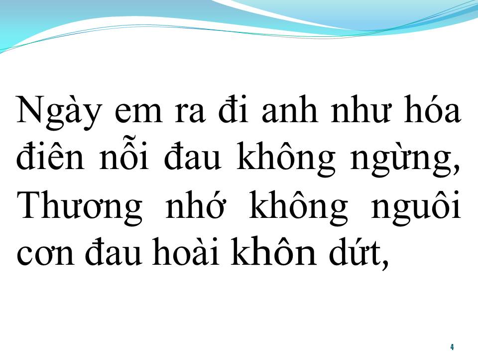 Lời bài hát TRĂM NĂM KHÔNG QUÊN