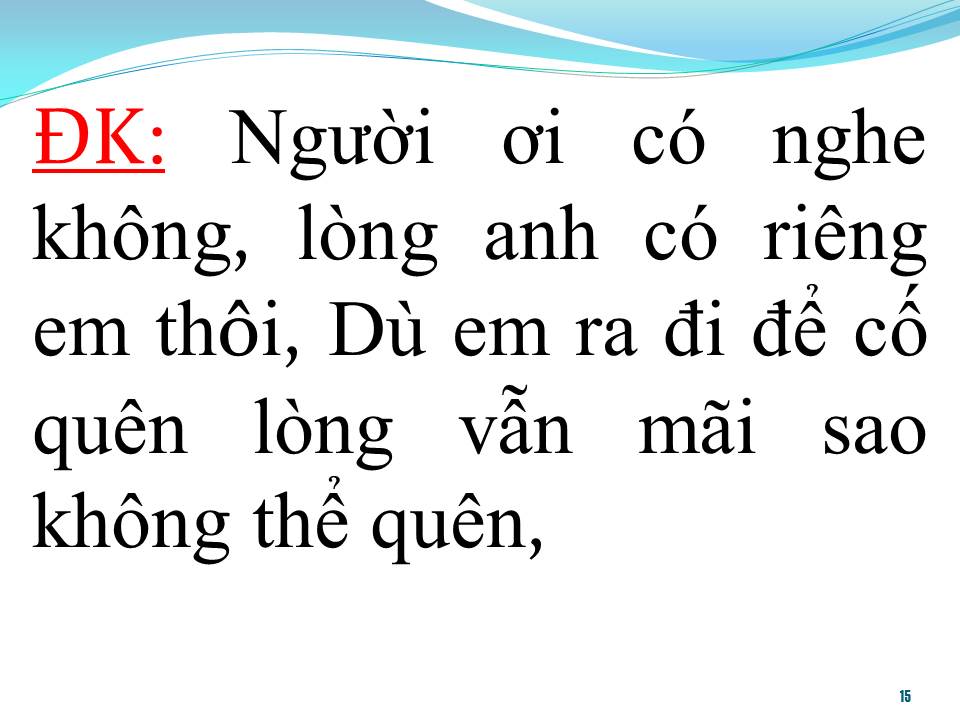 Lời bài hát TRĂM NĂM KHÔNG QUÊN