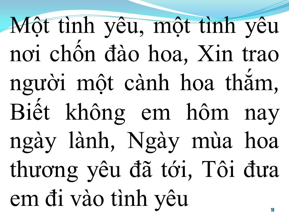 Lời bài hát XIN CHO TÔI GIẤC MỘNG BÌNH YÊN