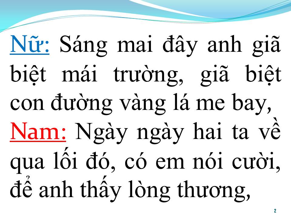 Lời bài hát HAI ĐỨA MÌNH YÊU NHAU (SONG CA)