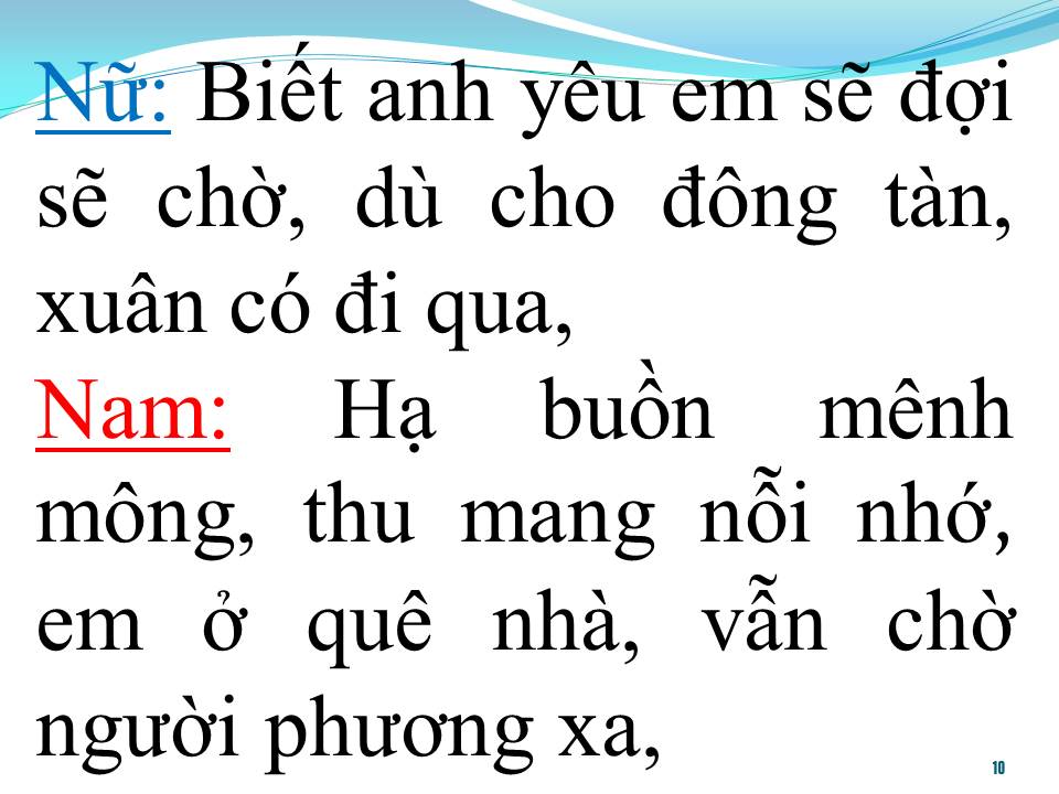 Lời bài hát HAI ĐỨA MÌNH YÊU NHAU (SONG CA)