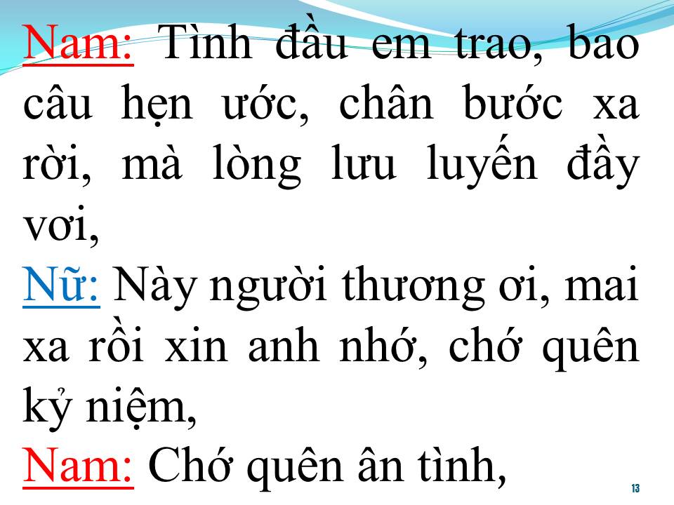 Lời bài hát HAI ĐỨA MÌNH YÊU NHAU (SONG CA)