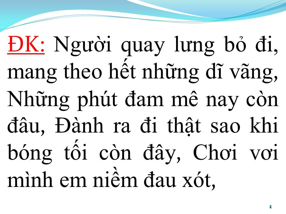 Lời bài hát SAO ANH RA ĐI