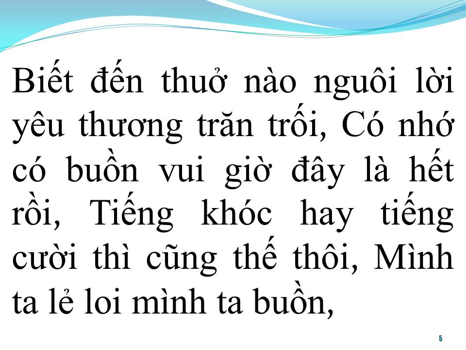 Lời bài hát BOLERO TÌNH YÊU