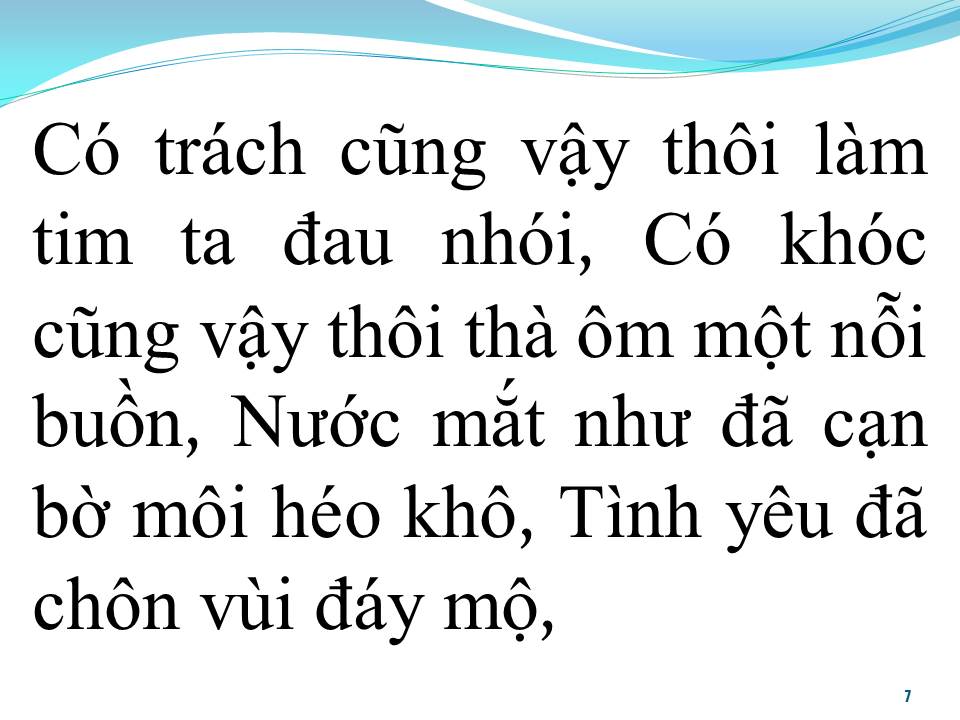 Lời bài hát BOLERO TÌNH YÊU