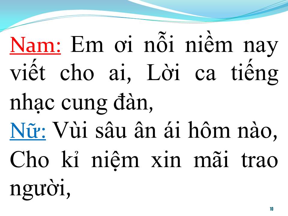 Lời bài hát CÂU HẸN ƯỚC NGÀN NĂM (SONG CA)
