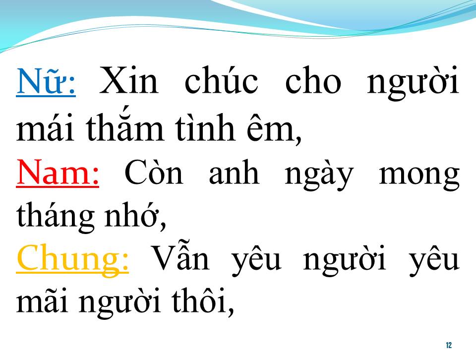 Lời bài hát CÂU HẸN ƯỚC NGÀN NĂM (SONG CA)