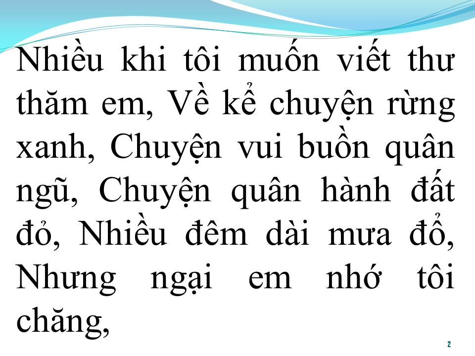 Lời bài hát THƯ VỀ EM GÁI THÀNH ĐÔ