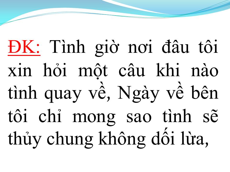 Lời bài hát PHẬN DUYÊN