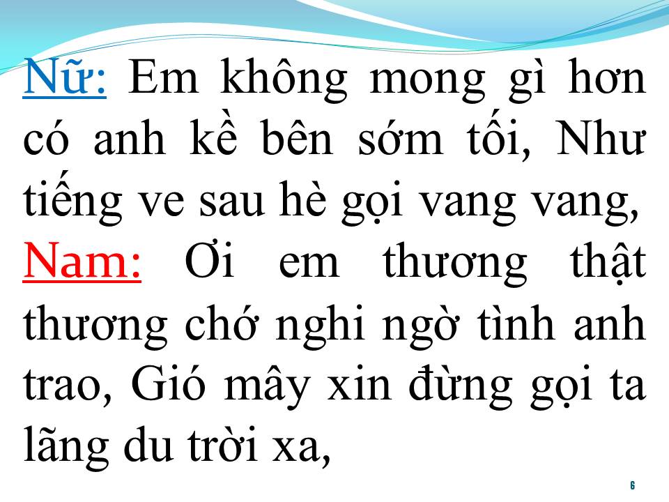 Lời bài hát TÌNH ẤM CHIỀU QUÊ (SONG CA)