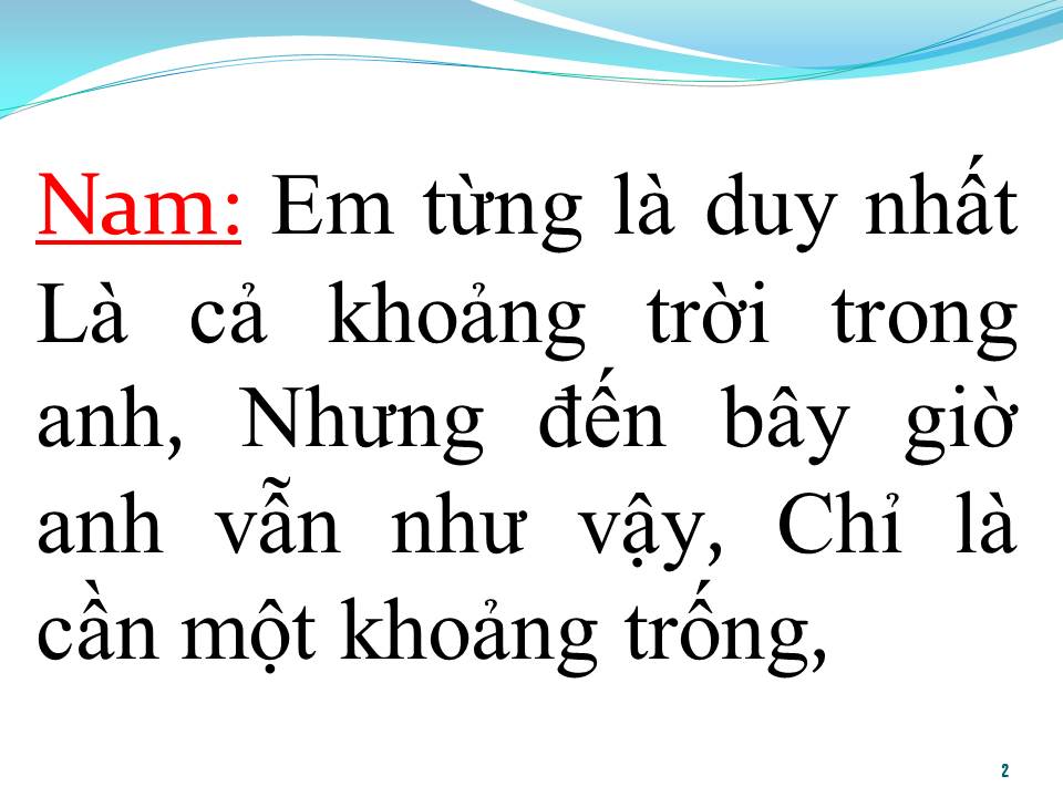 Lời bài hát ĐỪNG NHƯ THÓI QUEN