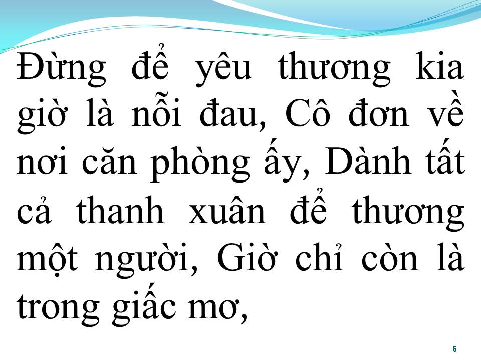 Lời bài hát ĐỪNG NHƯ THÓI QUEN