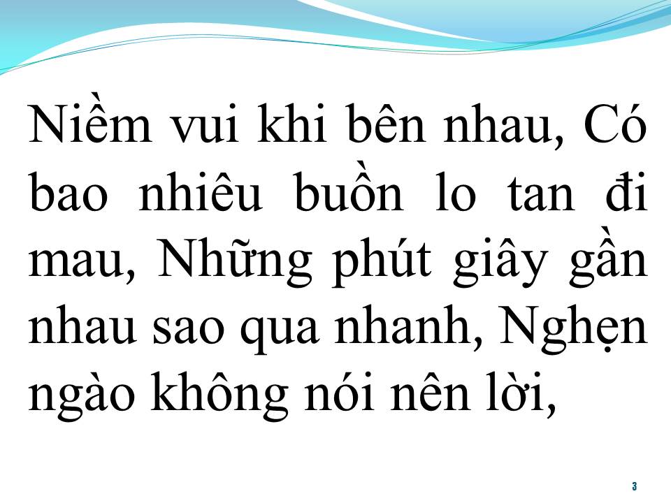 Lời bài hát CÁM ƠN TÌNH YÊU