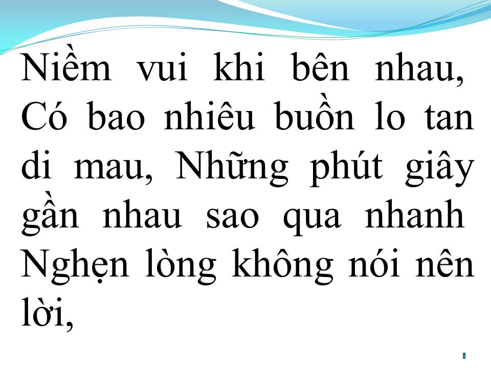 Lời bài hát CÁM ƠN TÌNH YÊU