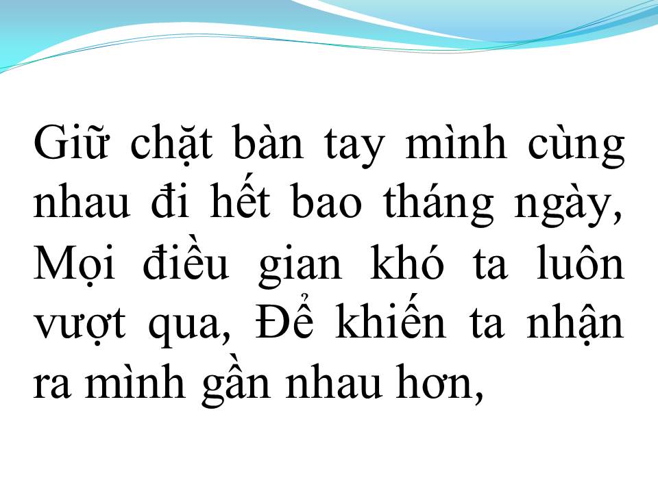 Lời bài hát SAU TẤT CẢ