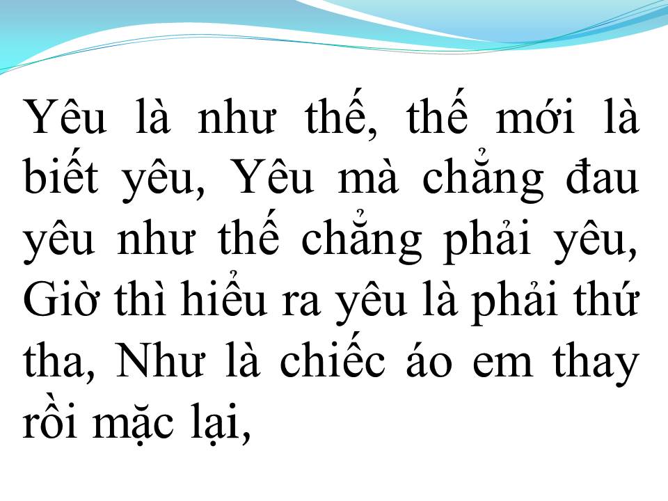 Lời bài hát CHIẾC ÁO CÔ ĐƠN