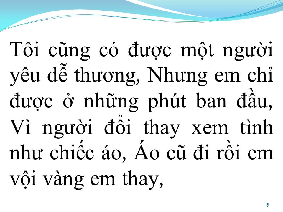 Lời bài hát CHIẾC ÁO CÔ ĐƠN