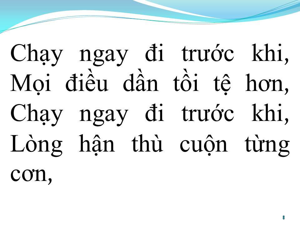 Lời bài hát CHẠY NGAY ĐI