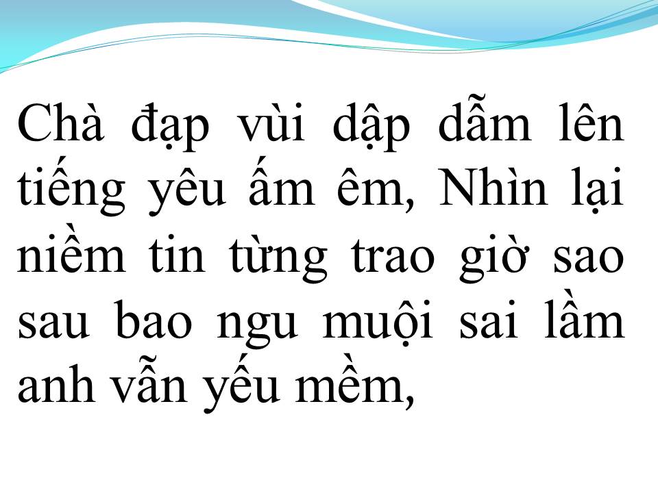 Lời bài hát CHẠY NGAY ĐI