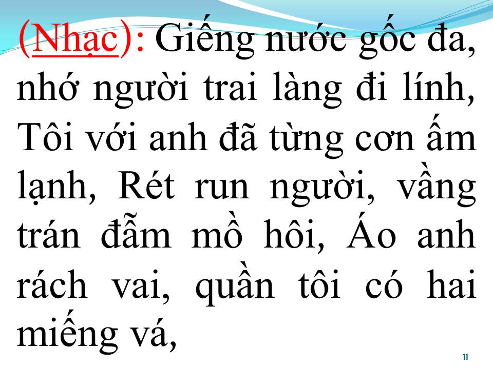 Lời bài hát TÌNH ĐỒNG CHÍ (TÂN CỔ)