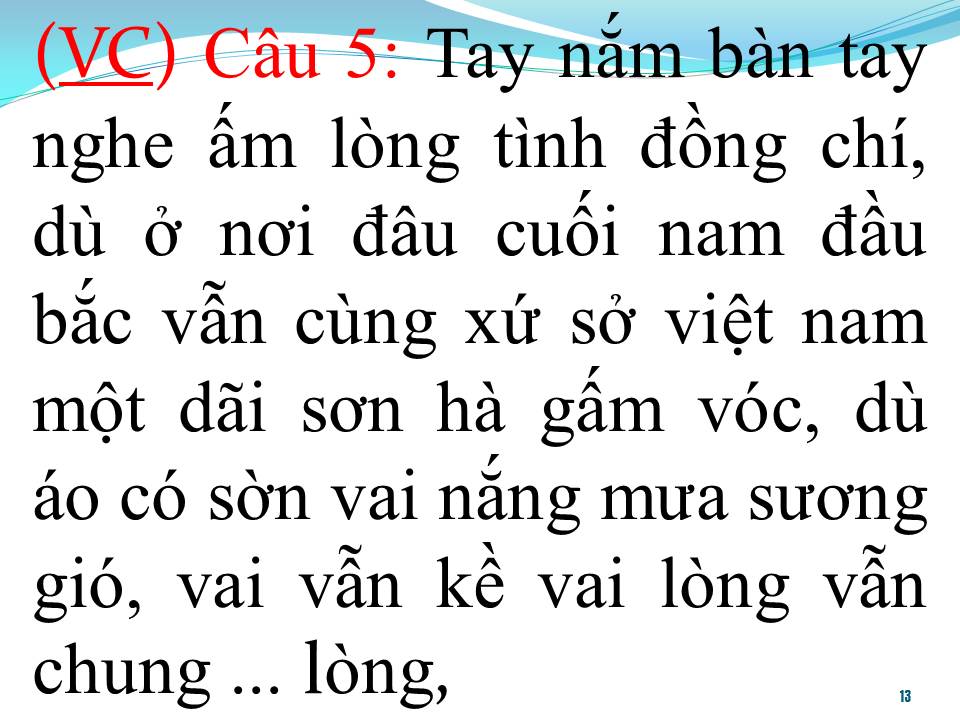 Lời bài hát TÌNH ĐỒNG CHÍ (TÂN CỔ)