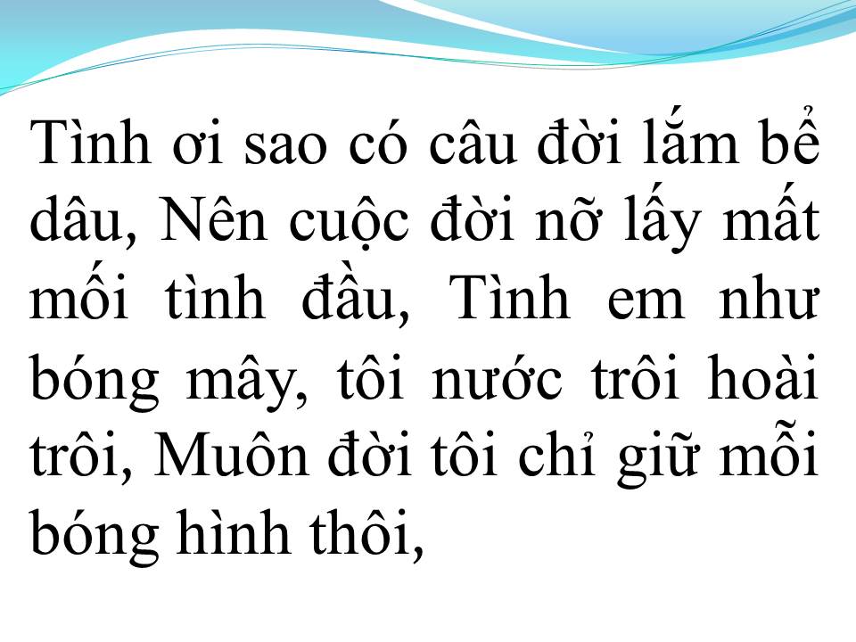 Lời bài hát HOA BẰNG LĂNG