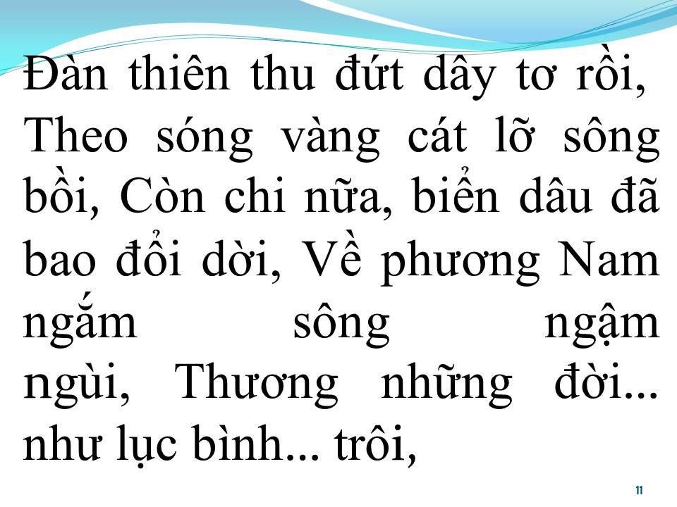 Lời bài hát ĐIỆU BUỒN PHƯƠNG NAM (TÂN CỔ)
