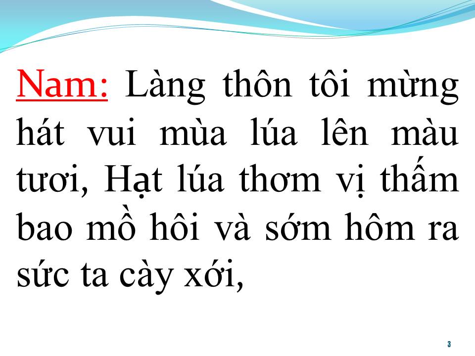 Lời bài hát LÚA MÙA DUYÊN THẮM (SONG CA)