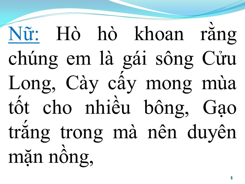 Lời bài hát LÚA MÙA DUYÊN THẮM (SONG CA)
