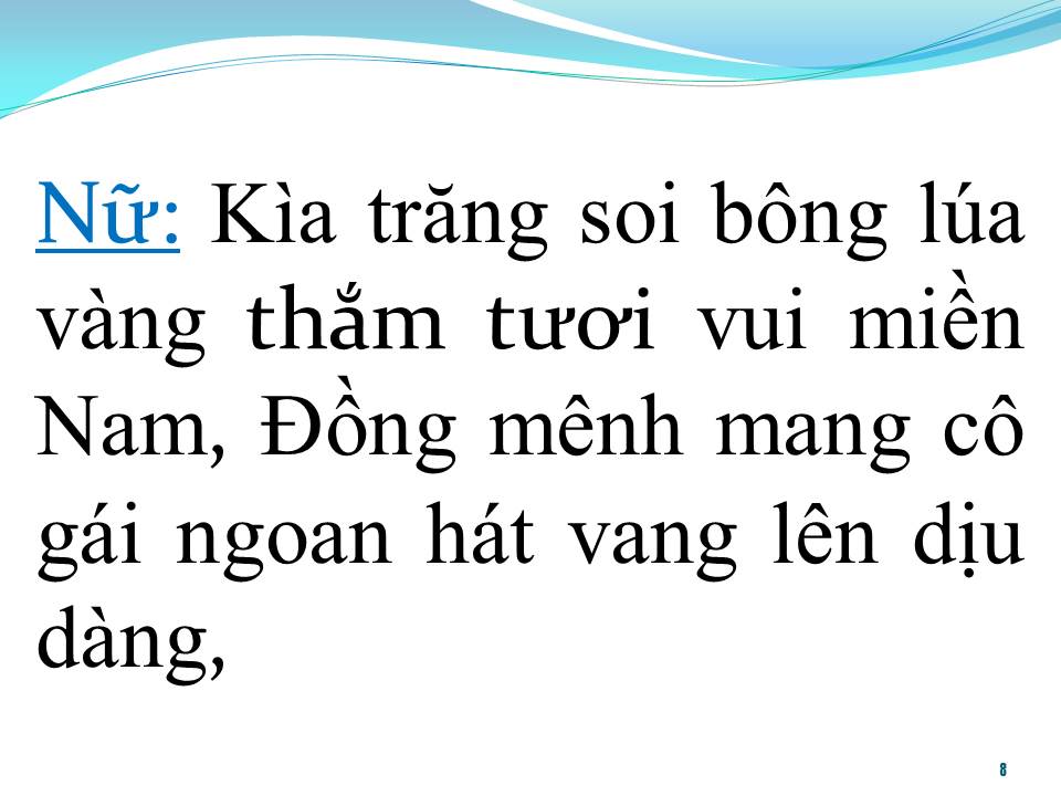 Lời bài hát LÚA MÙA DUYÊN THẮM (SONG CA)